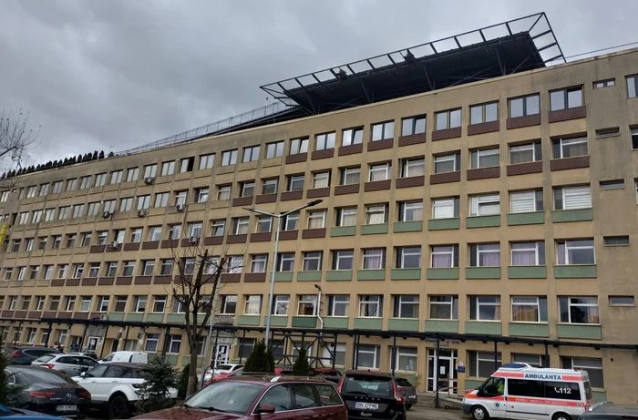 The teacher was admitted to the Bistrita County Emergency Hospital: SJU Bistrița/Facebook