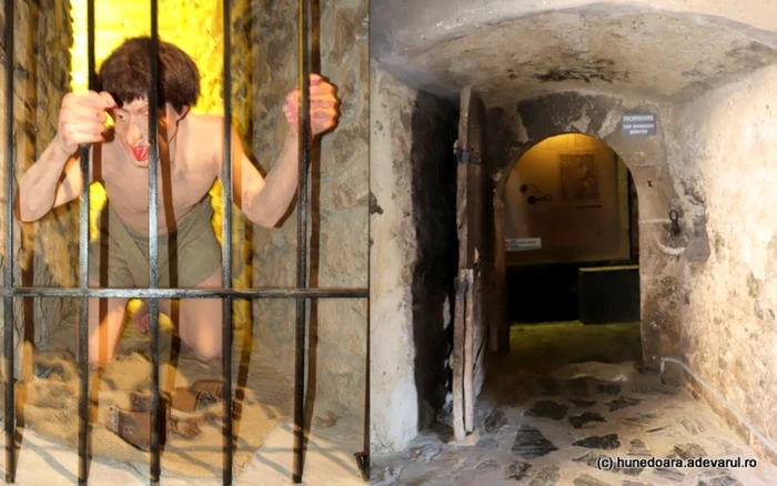 The gate and the inside of the prison. Photo: Daniel Guță. TRUTH