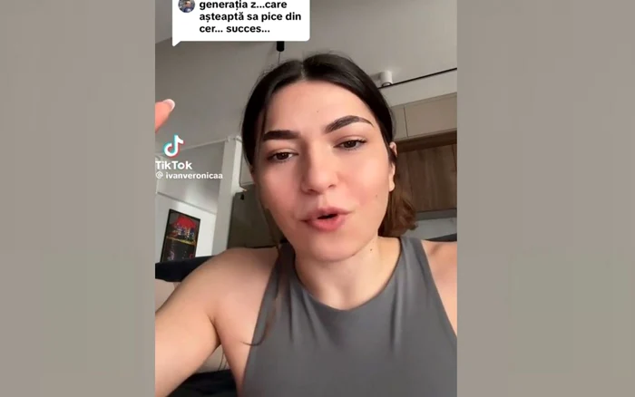The young woman complained about how the Z -generation is treated. Source: Ivanveronicaaa. Tik tok