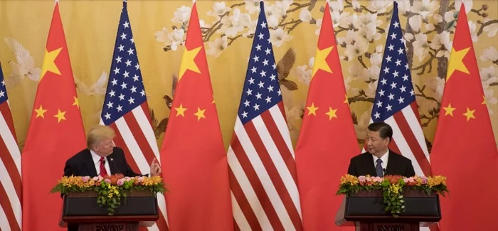 Donald Trump and Xi Jinping/PHOTO: AFP