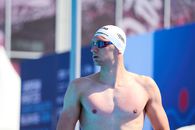 Patrick Dinu, a student at Princeton, was the second in the 50 -meter free race at the national championships: 
