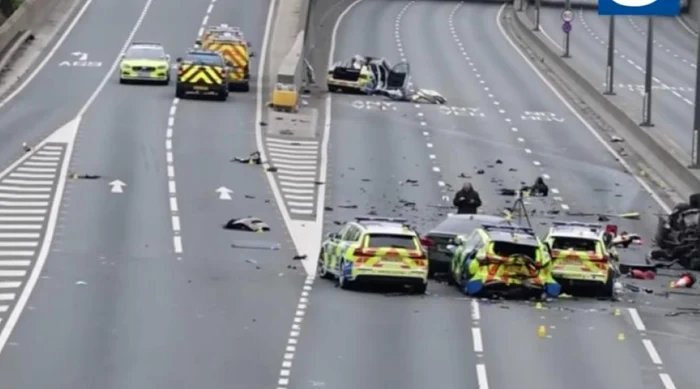 Witnesses say it was a real carnage. Photo: video capture
