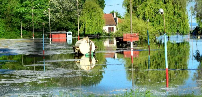 In 2014, the floods made in several localities. Photo archive/Mediafax