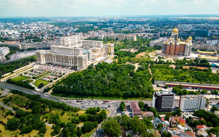 Bucharest, air images. Source: freepik.com
