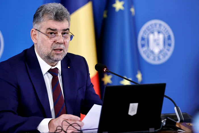 Marcel ciolacu. Photo gov.ro