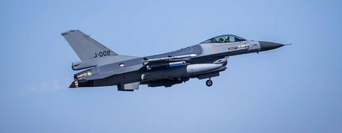 F-16 aircraft / Royal Air Forces of the Netherlands. PHOTO ARCHIVE PHOTO EPA-EFE 