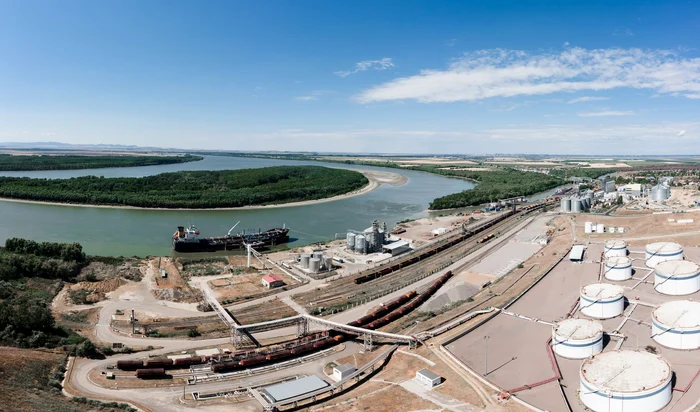 Giurgiulești port of the Republic of Moldova