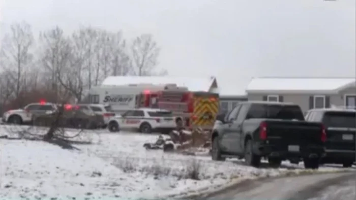Rescue teams, on the way to the accident site. Photo: video capture