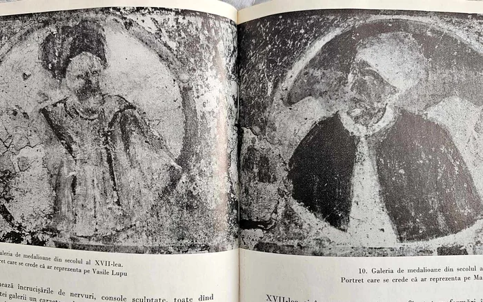 The frescoes that some historians identified the voivodes. Source: O. Velescu, 1961