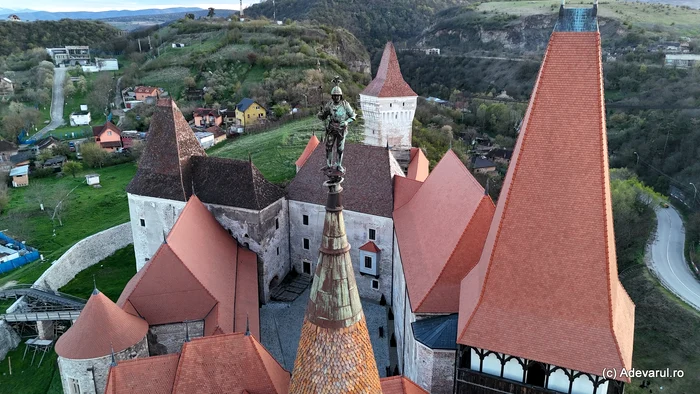 The towers of Corvin Castle. Photo: Daniel Guță. TRUTH
