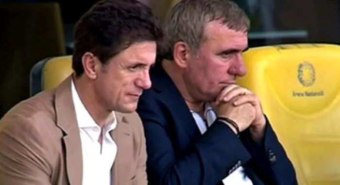 Gică Popescu and Gică Hagi hope to be successful on the call. PHOTO SportPictures