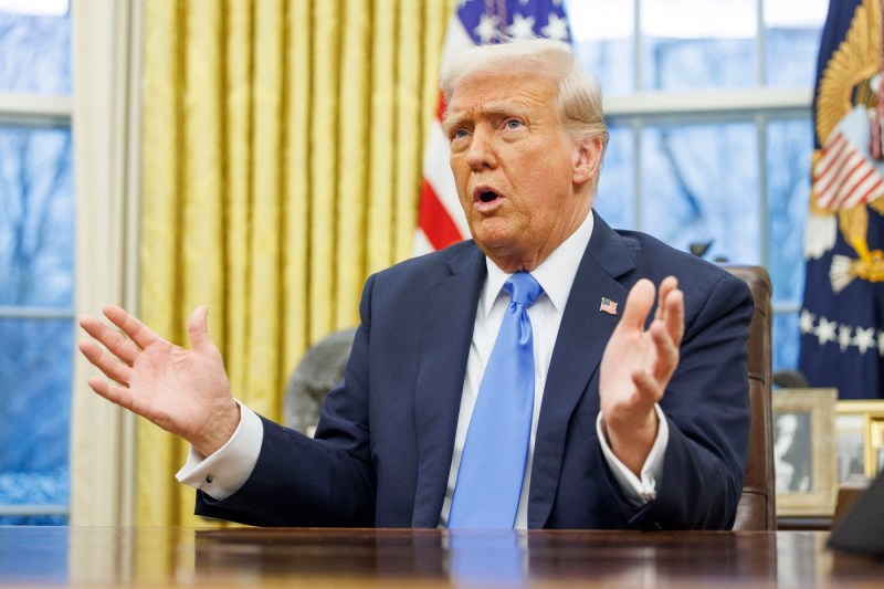 Trump warns that the US will say 