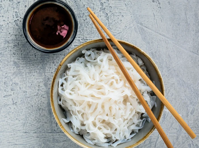 Shirataki noodles, are very popular in Japan Photo: Shuterstock