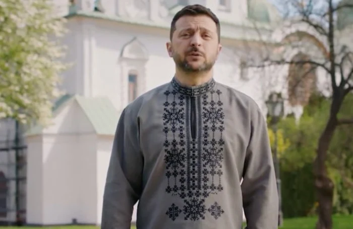 Volodimir Zelenski believes in the day when peace will return to Ukraine. Photo: video capture