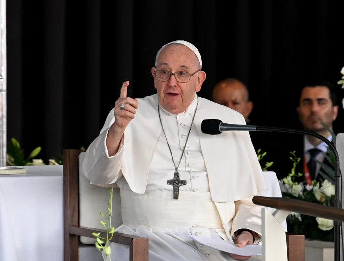 Pope Francis was visited for a few minutes on JD Vance. Photo Gettyimages