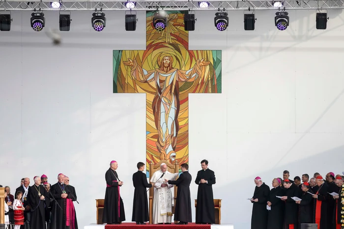 Pope Francis, the first pope who served in Transylvania. Photo: Inquam Photos