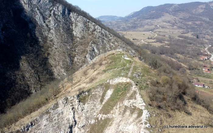 The Dacian Fortress Ardeu. Photo: Daniel Guță Adevărul