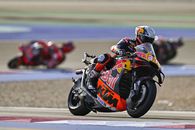 Hit at the Motogp Peak