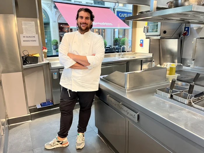 Matteo Grandi the Michelin star head that weakened 90 kg, in the kitchen Fancy Magazine