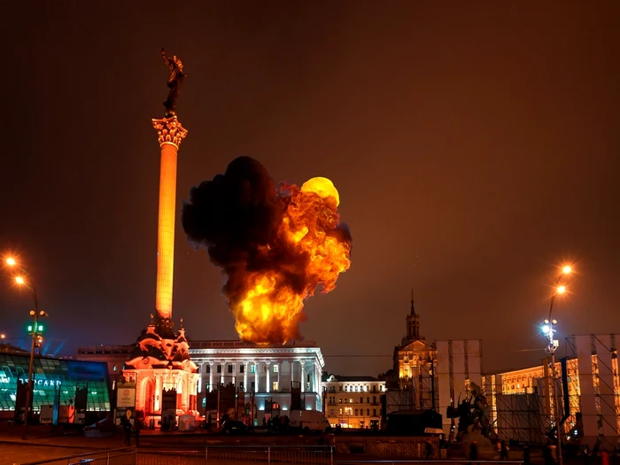 Russia has launched a wave of rockets on Ukraine on February 24 Photo Shutterstock