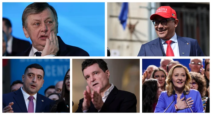 The most promoted candidates in online are Crin Antonescu and Victor Ponta Photo Collaj/Inquam Photos