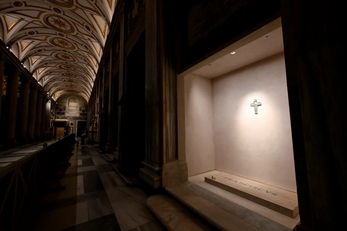 Pope Francis was buried at the Church of Santa Maria Maggiore Photo: X