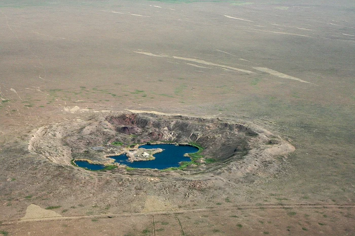 Crater formed in the perimeter of the semipalatinsk polygon as a result of a photo nuclear test: CTBTO