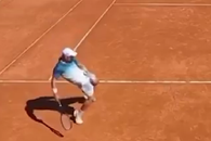 Shocking scenes on a Tennis field in Spain: A player made obscene gestures to the referee