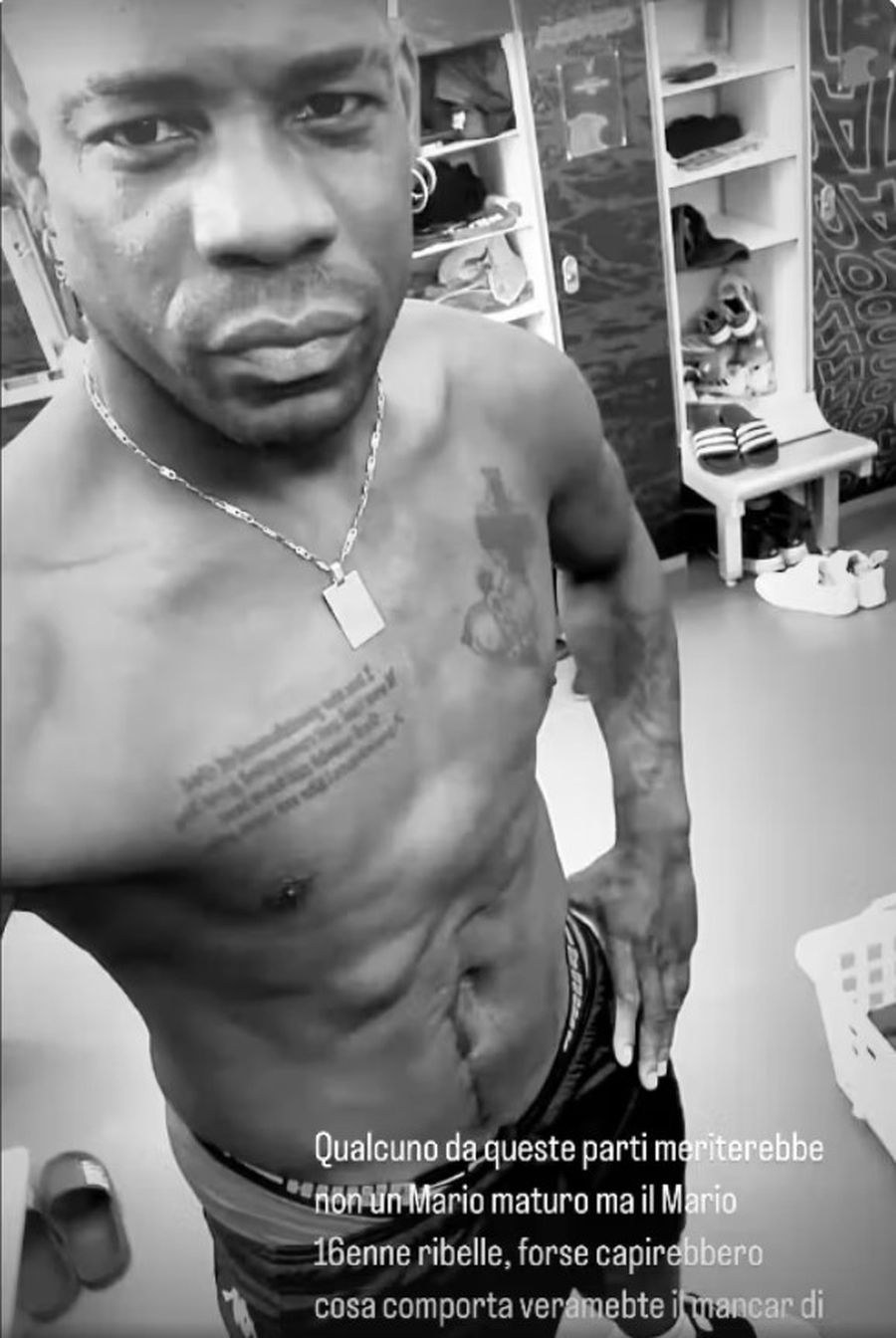 The story published on Instagram by Mario Balotheli Threat at Șucu's club! »