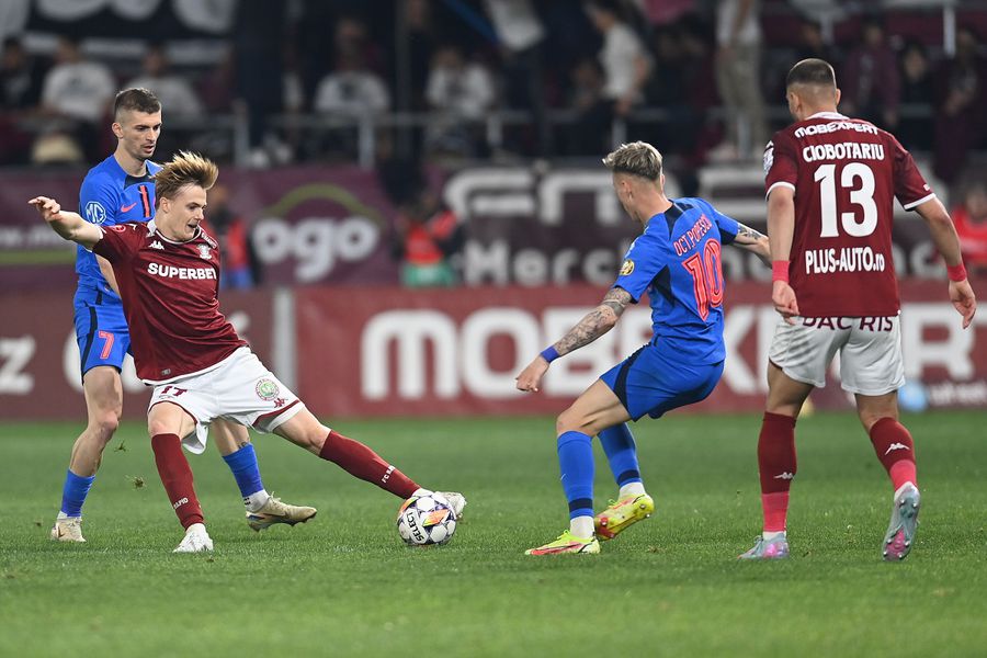 And George does not come »We have the report of Octavian Popescu's evolution in the derby with Rapid