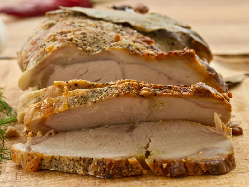 Add this - and baked Buzhenin will turn out juicy and delicate. The perfect meat recipe
