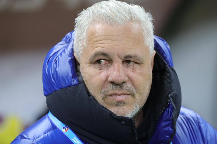 Marius Șumudică in Rapid - Dinamo / Photo: Ionuț Iordache GSP