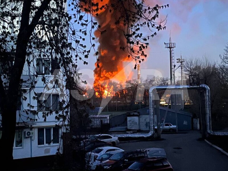 The explosion thundered in Orenburg, the media reports a fire on the TPP