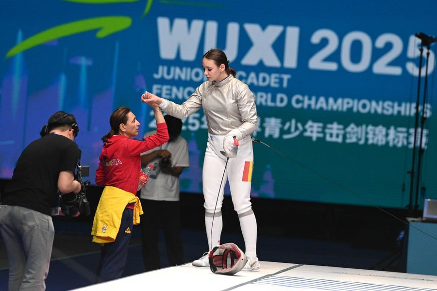 Amalia and Irina Covaliu/Photo: Facebook (either) Irina Covaliu, about the relationship between her children, both world champions: