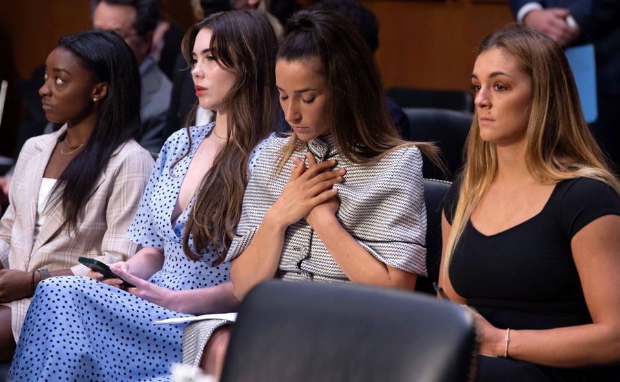 Simone Biles, McKayla Maroney, Aly Raisan and Maggie Nichols at the trial against Dr. Larry Nassar Photo: Imago In childhood he was the victim of sexual abuse of his own coach, now he is a Star in the UFC »the story that left him speechless on Novak Djokovic