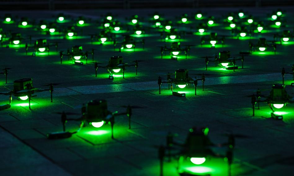 Radio waves are defended for drones. The British army conducted a successful test