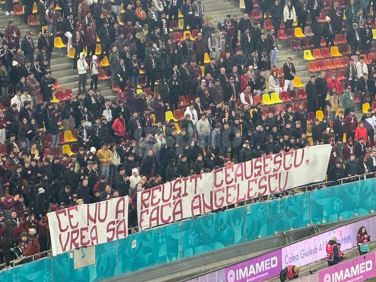 Rapid defeated on Sunday evening, on his own ground, score 1-0, the Dinamo band, in stage 3 of the Superligi play-off. Photo: gsp.ro.