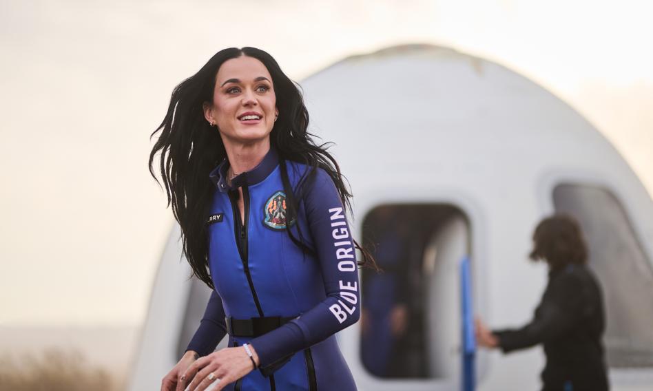 She sang and returned to the ground. Why did the singer Katy Perry fly into space in the Blue Origin rocket?