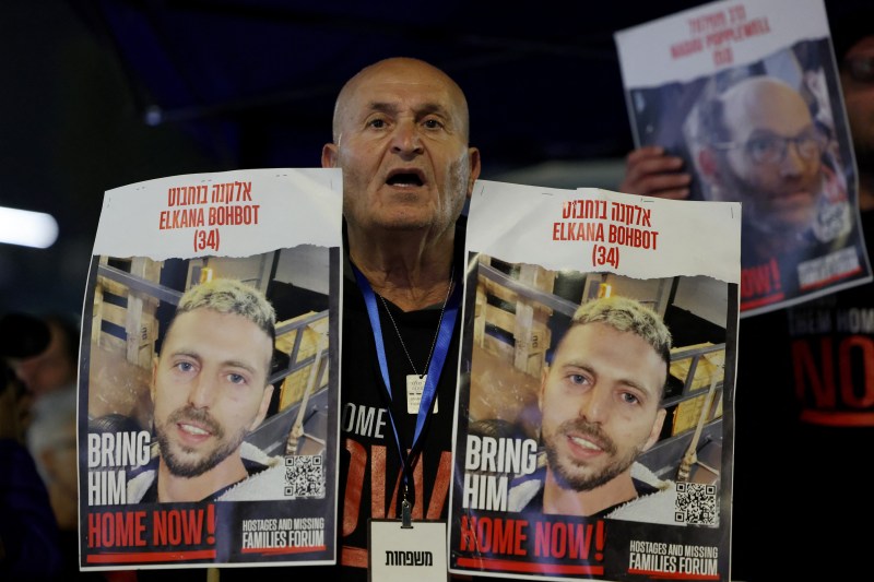 Hamas posted a video clip on a life -living hostage in life on Saturday