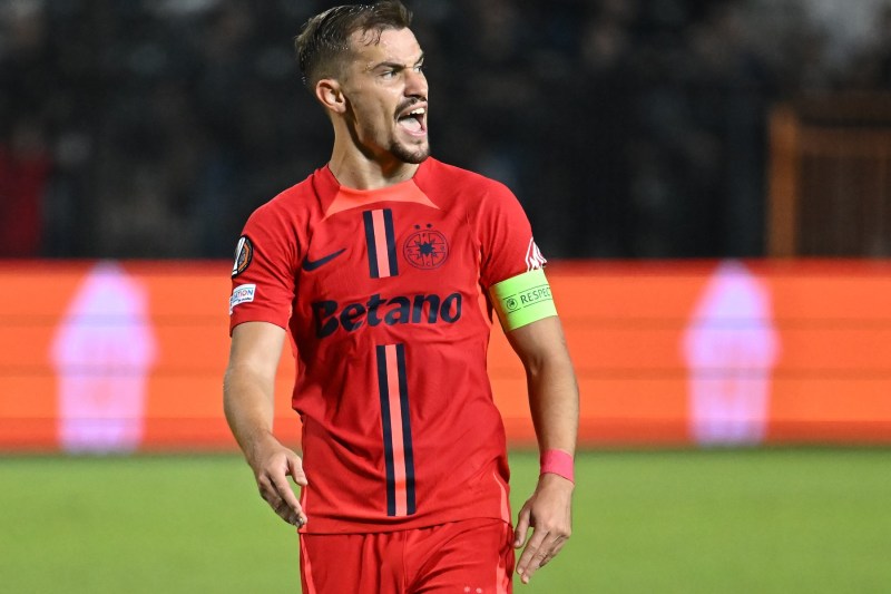 Superliga: FCSB, Details about Darius Olaru's condition: 