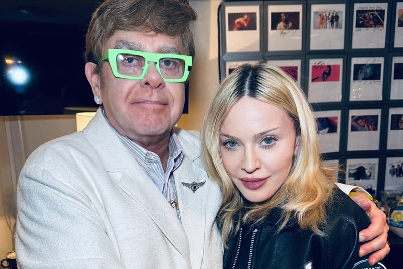 Elton John and Madonna announces that they have reconciled after a dispute of decades and harsh mutual offenses