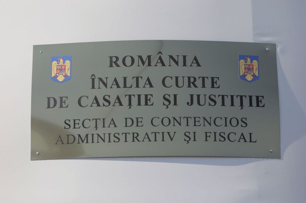 High Court of Cassation and Justice. Photo: Inquam Photos / Octav Ganea