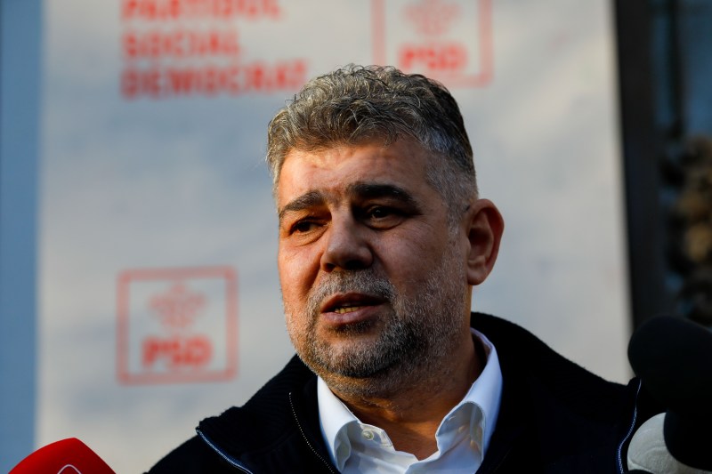 Marcel Ciolacu, according to the results of the presidential elections. Inquam Photos / Ovidiu Micsik