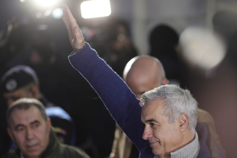 Călin Georgescu, at the exit from the General Prosecutor's Office, February 26, 2025. Photo: Inquam Photos Octav Ganea