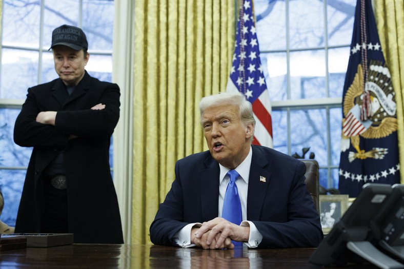 Donald Trump i Elon Musk.