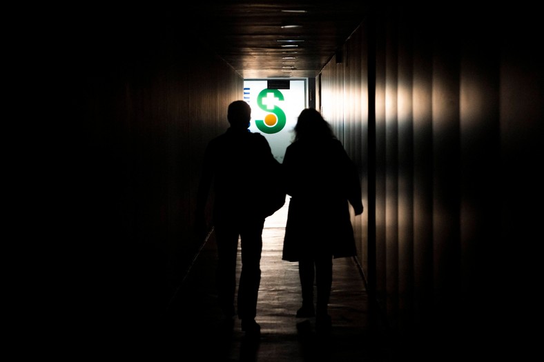Hospital during Blackout in Spain, Albacete, April 28, 2025.