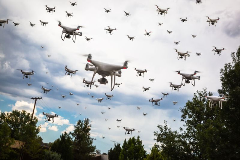 British tested a microwave weapon that can neutralize drone swarms