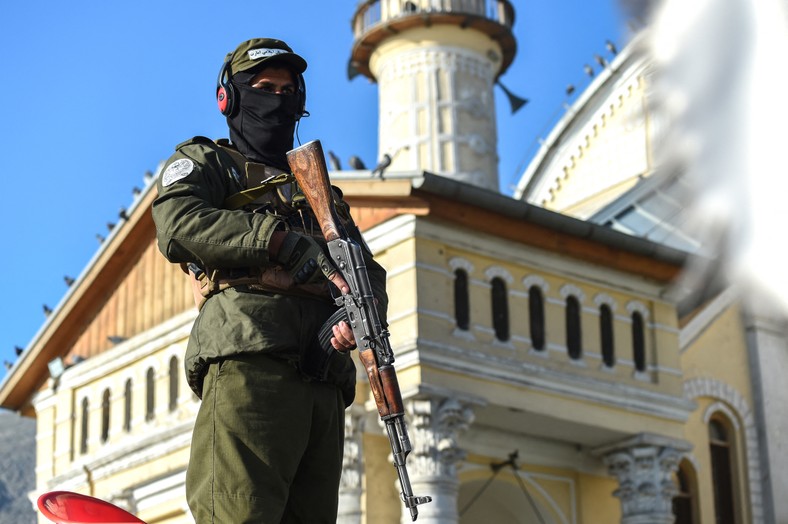 Representative of the Taliban Security Services, Kabul, Afghanistan, March 2025.