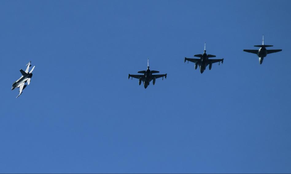 MON: British Eurofighters picked up from the base in Malbork