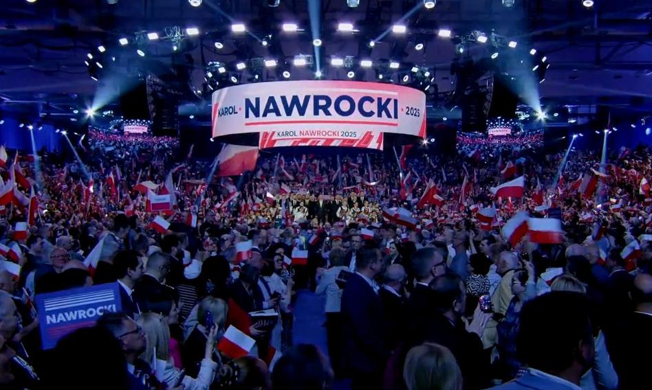 Karol Nawrocki na konwecji w Łodzi: Moja Polska jest Polską bez nielegalnych migrantów